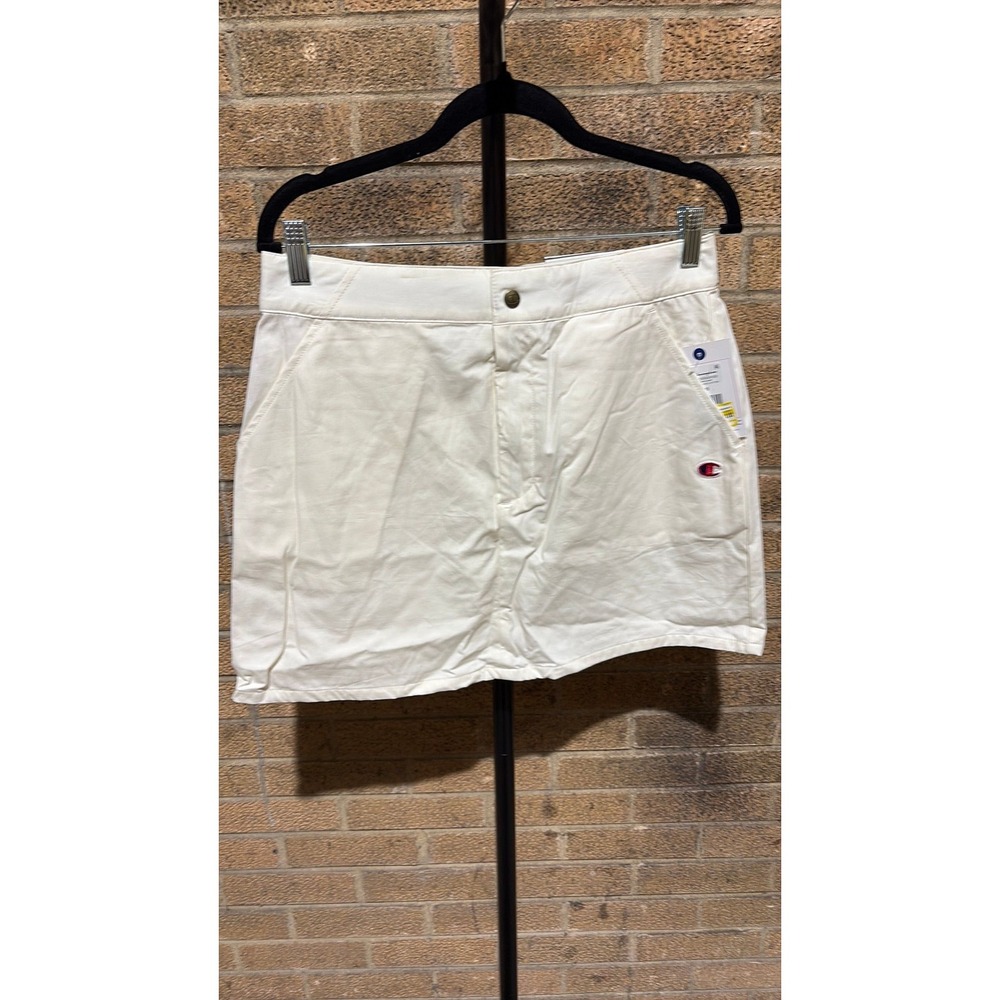 Champion Womens Campus Woven Pencil Skirt Cream Size 10 2535D01033